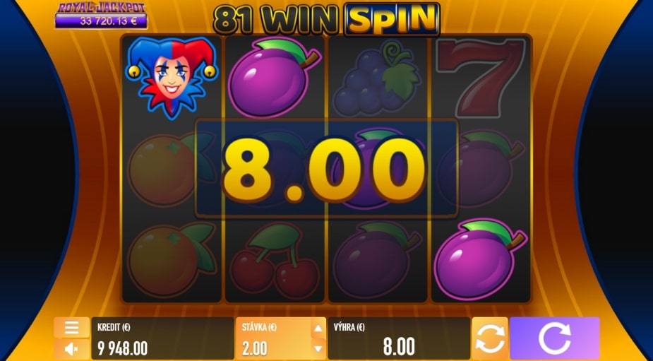 81 Win Spin online automat Wild symbol