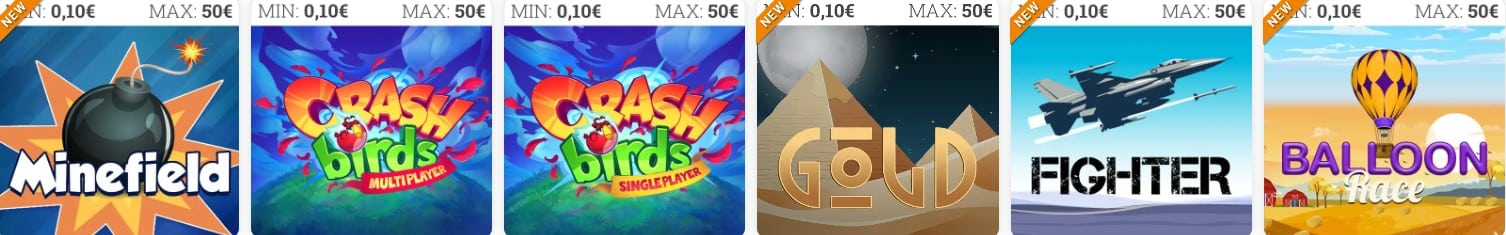 Crash games monacobet