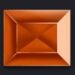 Symbol Oranžový drahokam automatu 243 Diamonds od Tech4bet