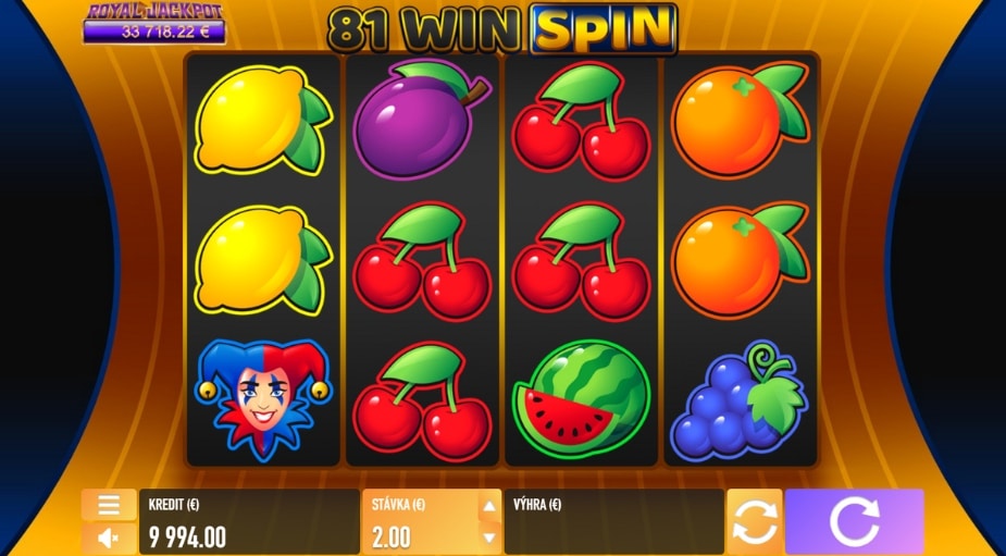 Téma a symboly 81 Win Spin