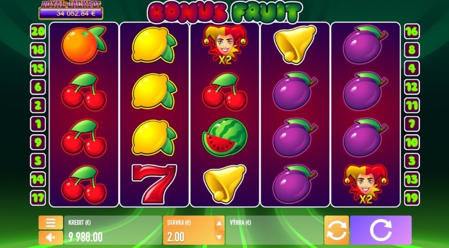 Téma a symboly Bonus Fruit