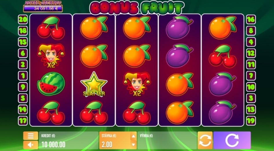 Bonus Fruit od Tech4bet