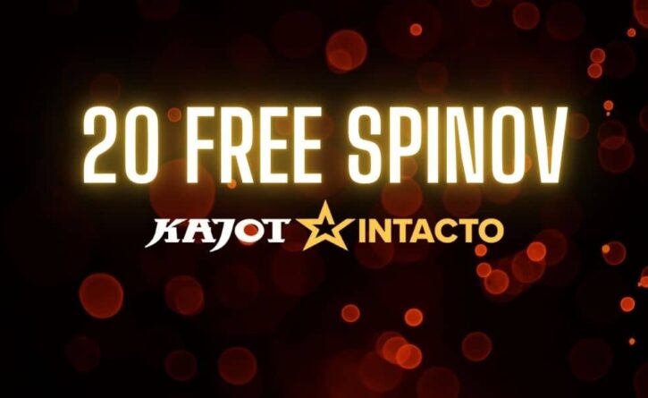 20 free spinov kajot intacto