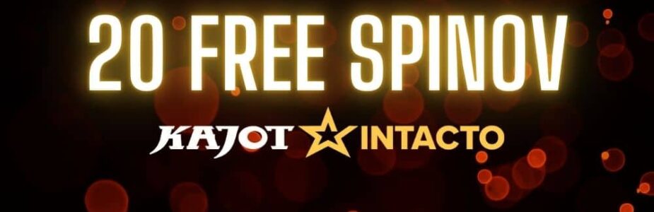 20 free spinov kajot intacto