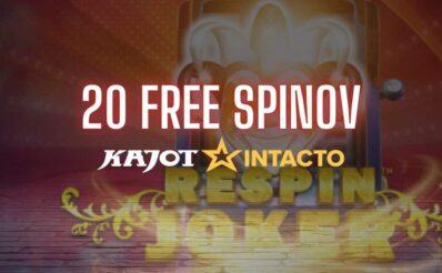 20 free spinov Kajot Intacto