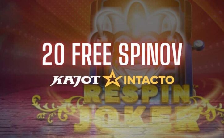 20 free spinov Kajot Intacto