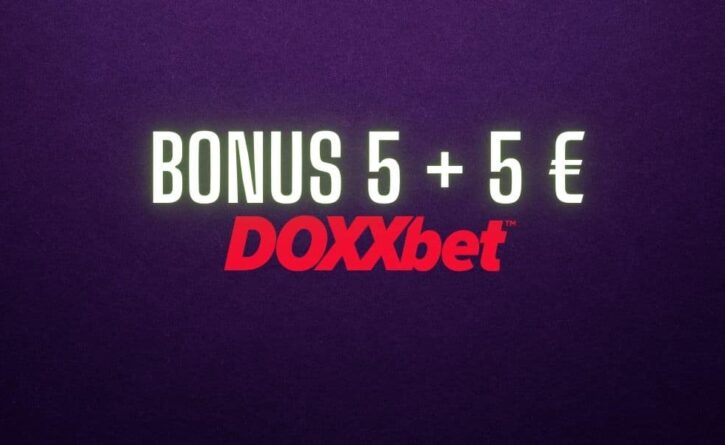 Bonus 5+5€ doxxbet