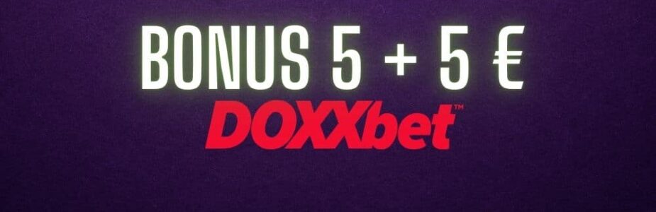 Bonus 5+5€ doxxbet