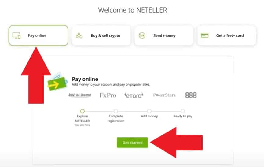 Neteller platba online a potvrdenie