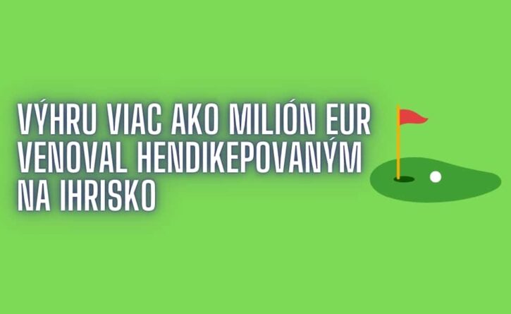 Z výhry viac ako milión eur postavil ihrisko pre hendikepovaných