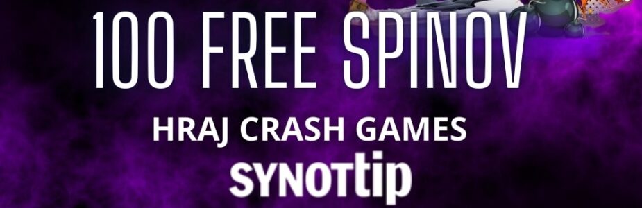 100 free spinov v Synottip kasíne