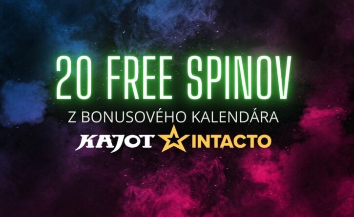 Poď si užiť free spiny navyše v Kajot Intacto!