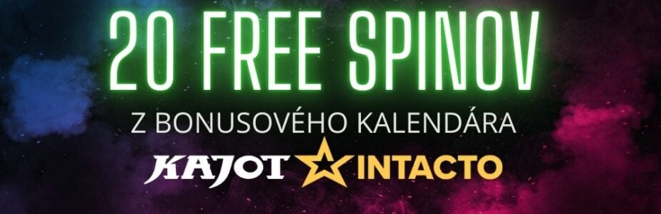 Poď si užiť free spiny navyše v Kajot Intacto!