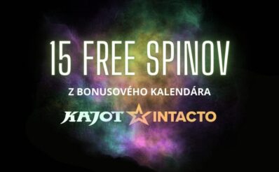 15 free spinov kajot intacto