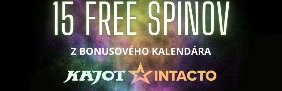 15 free spinov kajot intacto