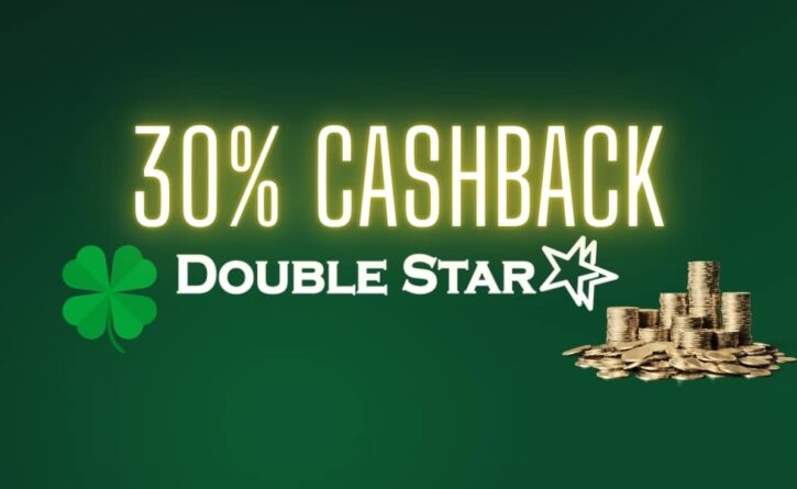 30% cashback DoubleStar