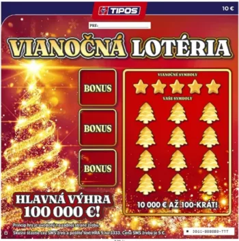 Nezotretý žreb Vianočná lotéria