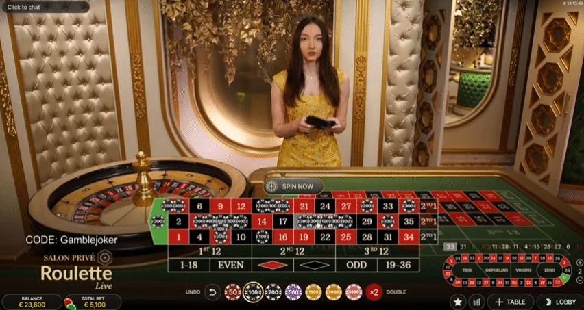 Ruleta live casino