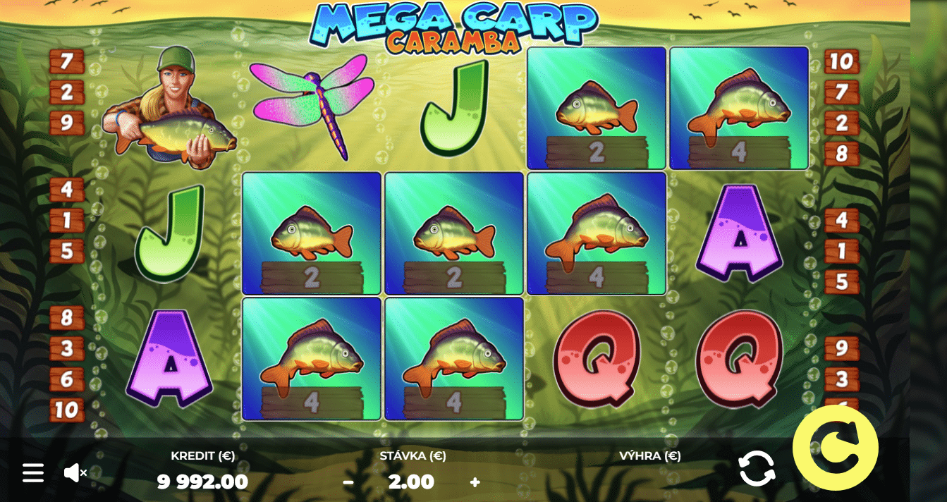 Hra Mega Carp Caramba