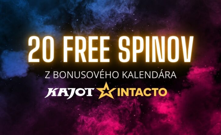 Poď si užiť free spiny navyše v Kajot Intacto!