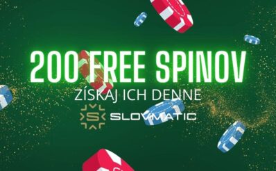 200 free spinov slovmatic