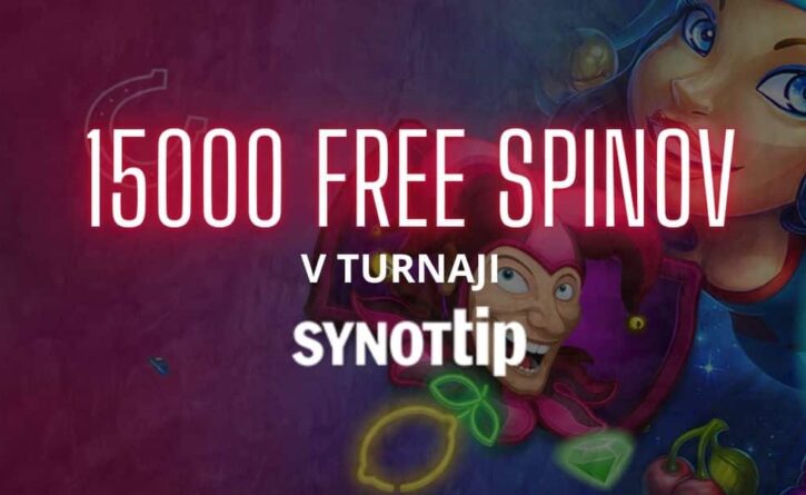 15 000 free spinov synottip