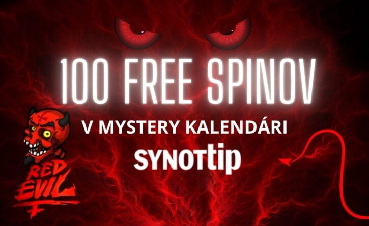 100 free spinov do hry Red Evil