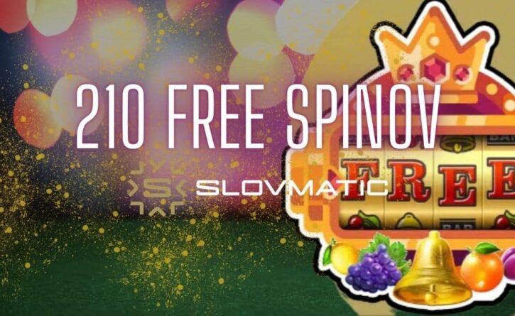 210 free spinov slovmatic