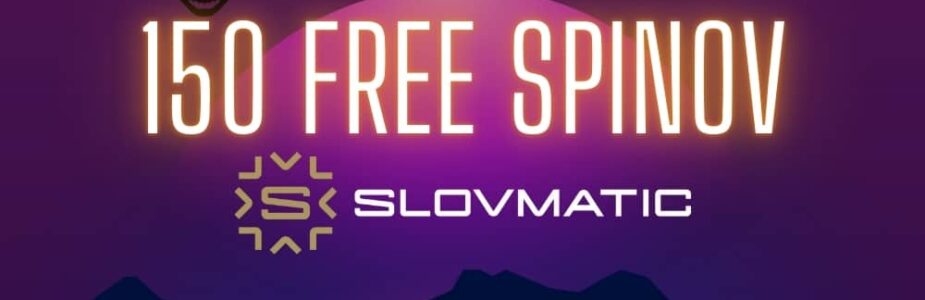 150 free spinov v Slovmatic