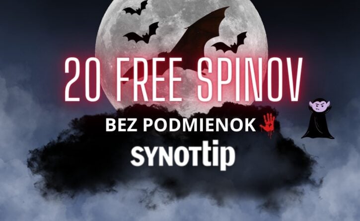 20 free spinov v SynotTip