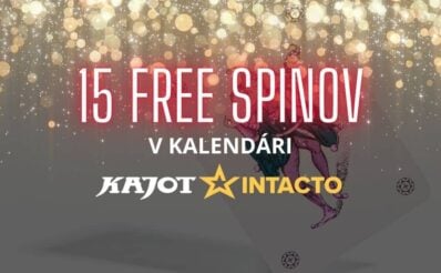 15 free spinov kajot intacto