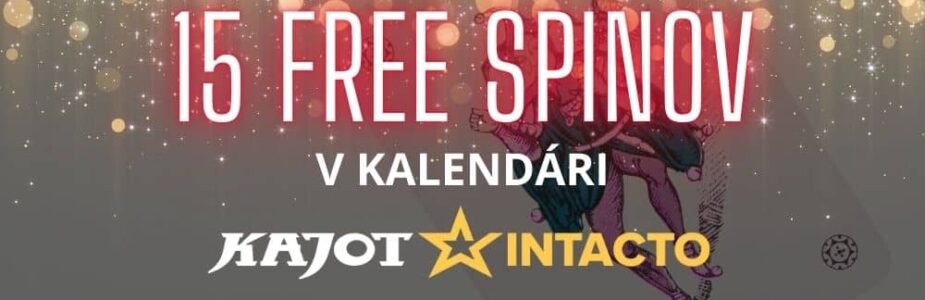 15 free spinov kajot intacto