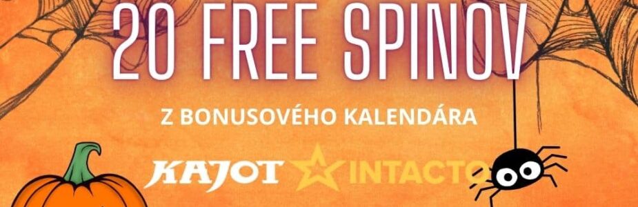 20 free spinov kajot intacto