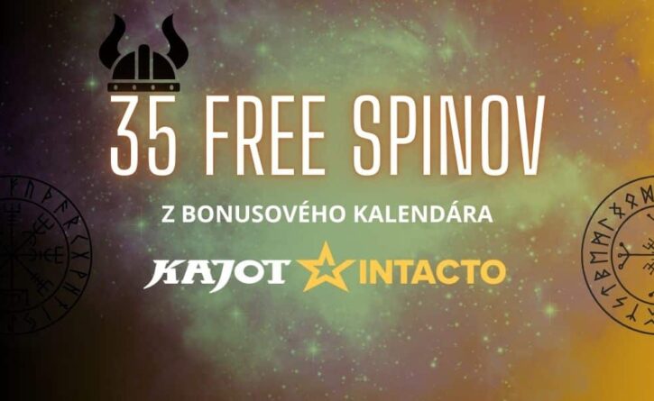 35 free spinov kajot intacto