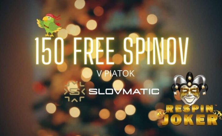 150 free spinov slovmatic