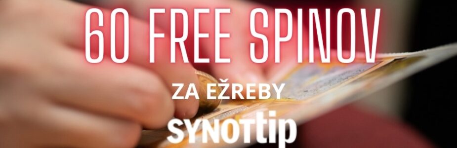 60 free spinov za ežreby