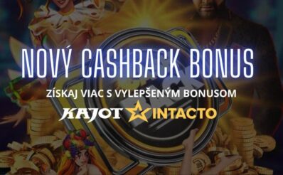 cashback bonus kajot intacto