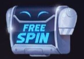 Symbol Robo Free Spin automatu Wild Robo Factory od Yggdrasil