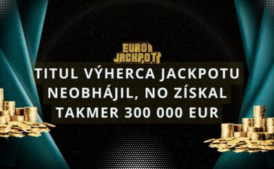 Jackpot nevyhral, no získal takmer 300 000 eur