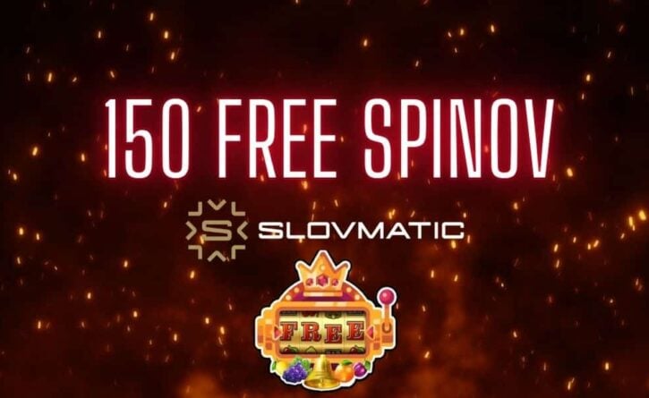 150 free spinov v slovmatic