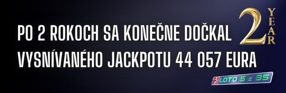 Po 2-ročnom tipovaní vyhral jackpot malého Lota