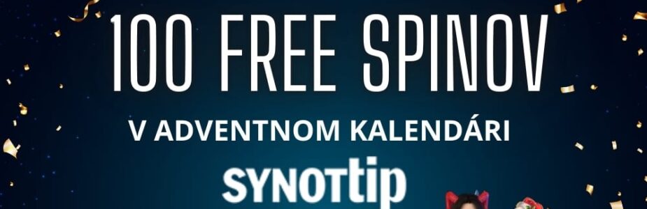 100 free spinov v SynotTip