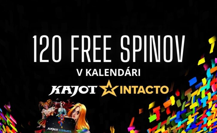 120 free spinov v Kajot Intacto