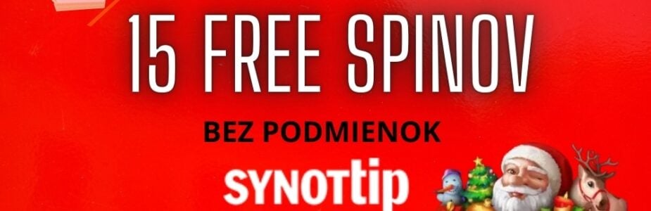 15 free spinov bez podmienok