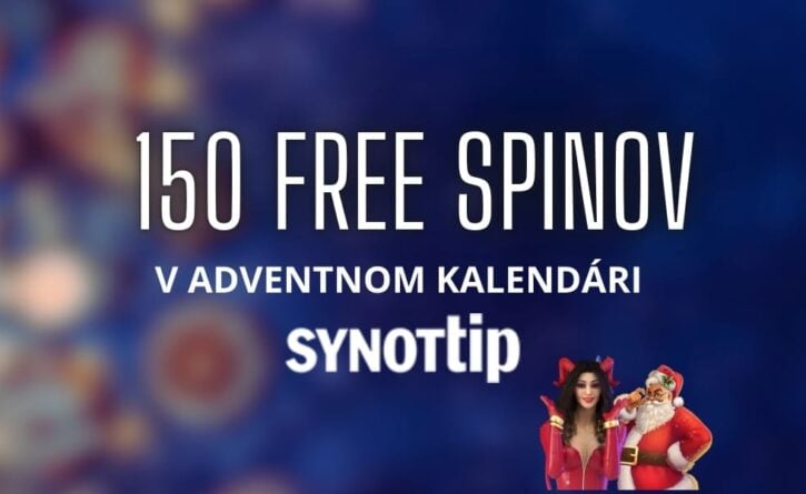 150 free spinov v Synot Tip kasíne