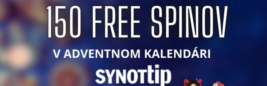 150 free spinov v Synot Tip kasíne