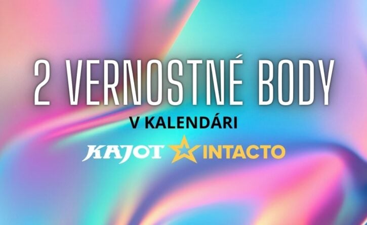 2 vernostné body v Kajot Intacto