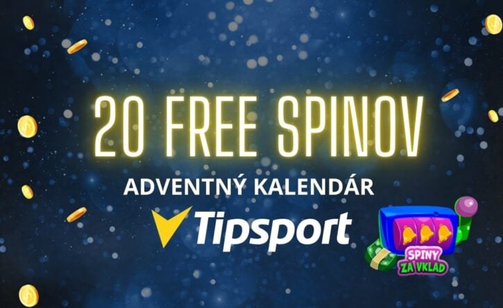 20 free spinov v Tipsporte 10. 12. 2024