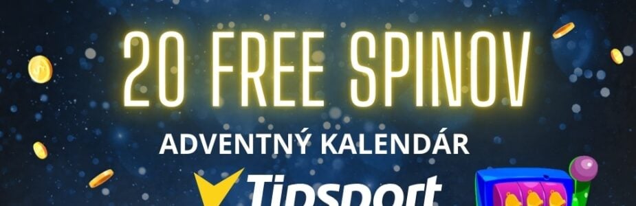 20 free spinov v Tipsporte 10. 12. 2024