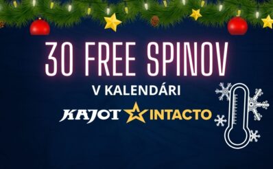 30 free spinov v Kajot Intacto